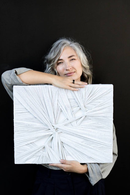 INDIVIDUAL FABRIC TEXTURED ART