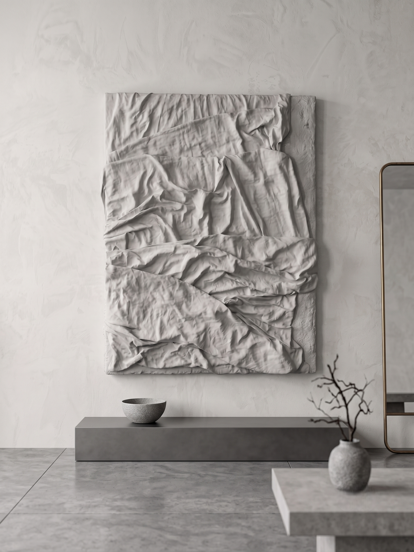 Sculptural Wall Art, Organic Modern Statement Piece