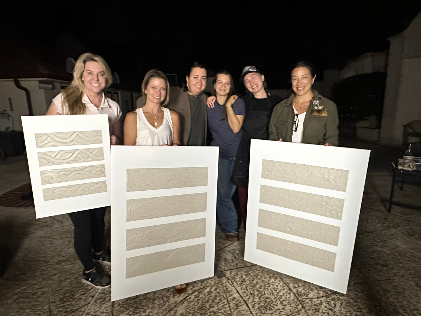 PLASTER WABI SABI STYLE ART WORKSHOP - October 30th in Chastain Park Area 4:00 PM