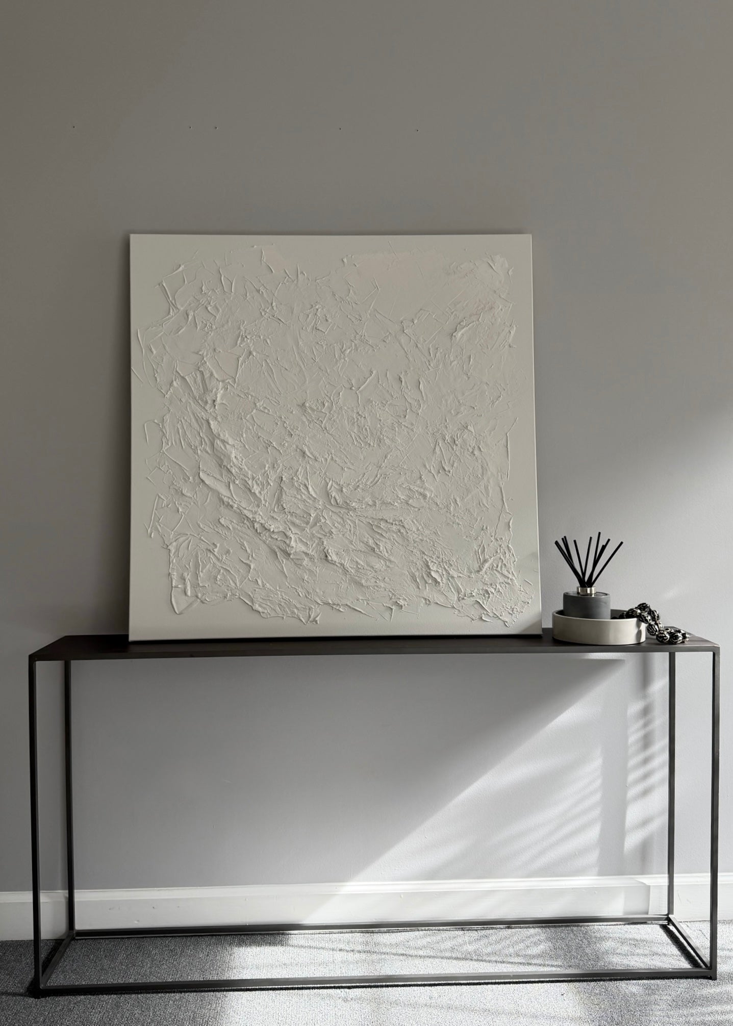 Minimalist Textured Abstract Painting