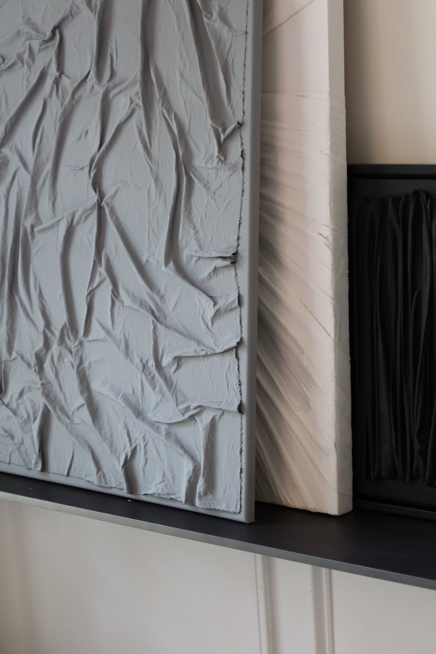 3D Minimalist Modern Fabric Home Wall Art