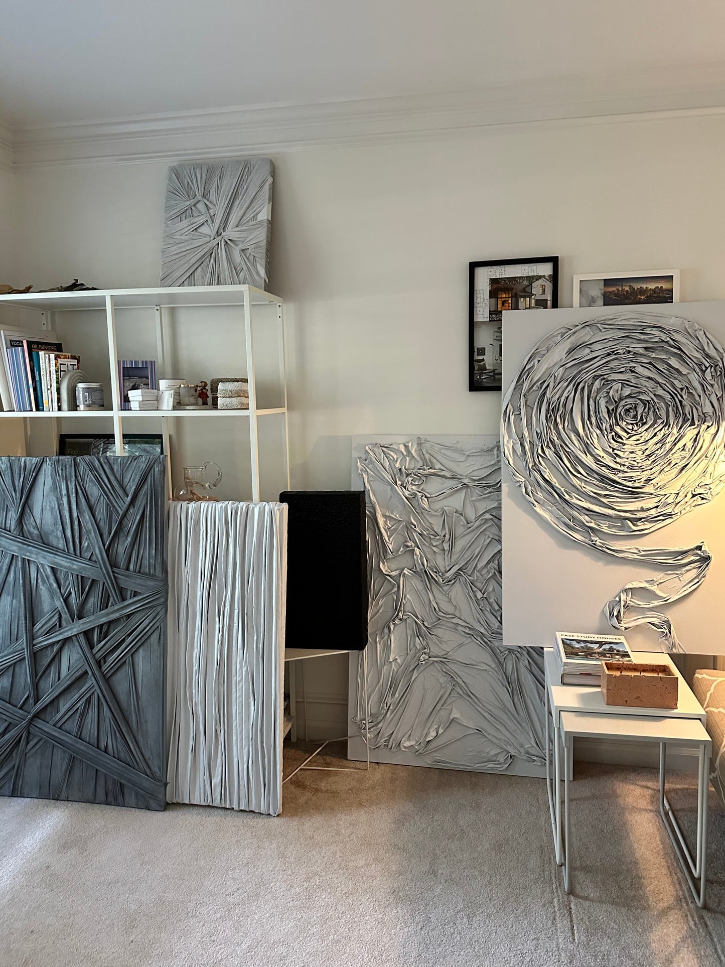 INDIVIDUAL FABRIC TEXTURED ART