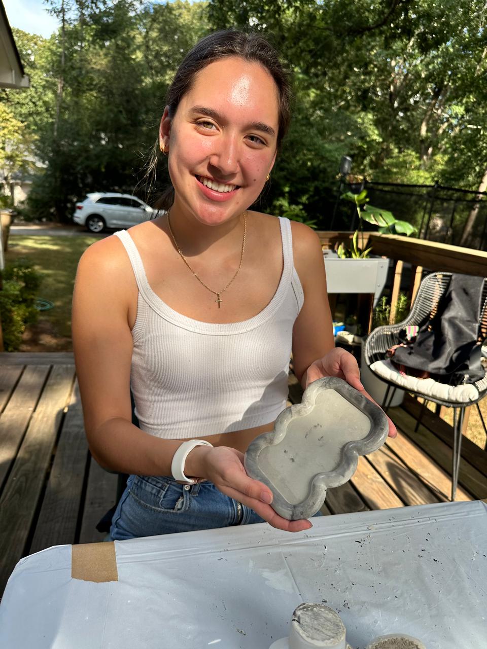 FRIDAY, OCTOBER, 24TH!!! CUMMING! CONCRETE CREATIONS: Create your own concrete trays set
