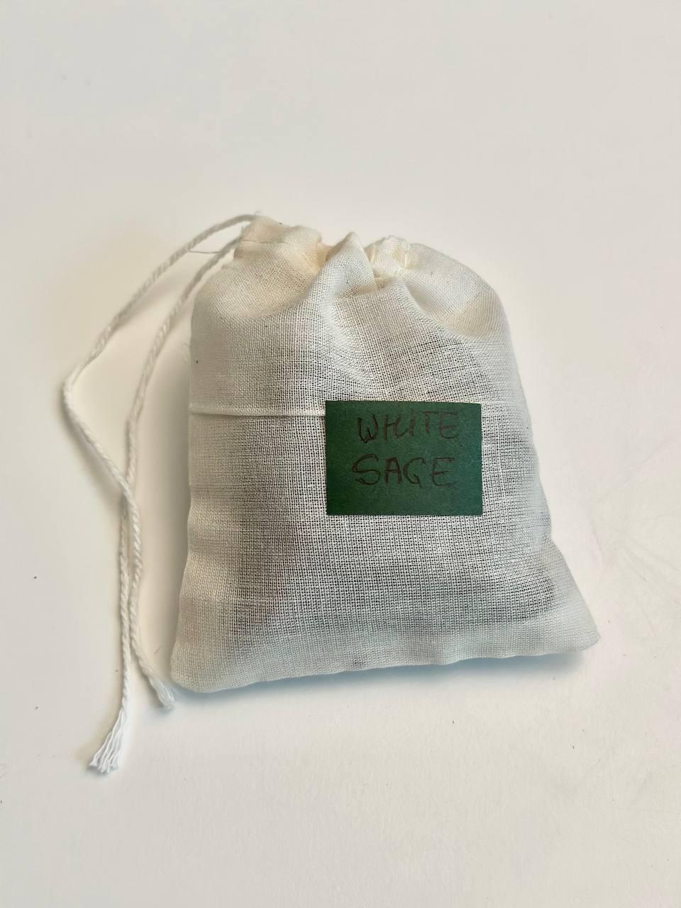Organic White Sage Smudge Bundles | Ceremony, Meditation Altar, Positive Energy | Home Fragrance Incense