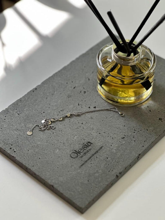 Handmade Concrete Tray: Rectangular Valet Tray, Jewelry Organizer