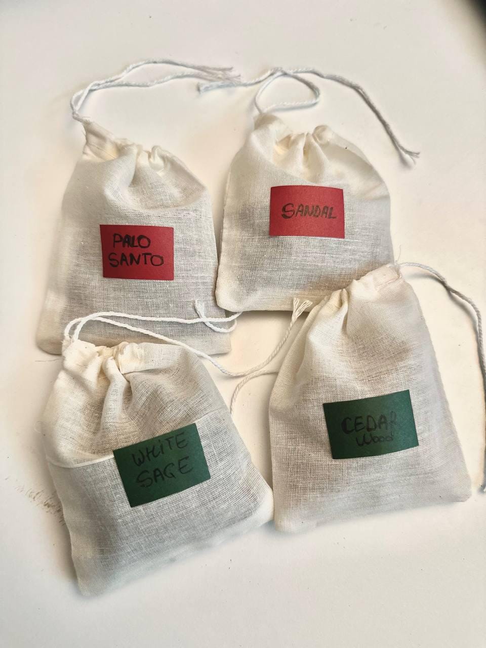 Organic White Sage Smudge Bundles | Ceremony, Meditation Altar, Positive Energy | Home Fragrance Incense