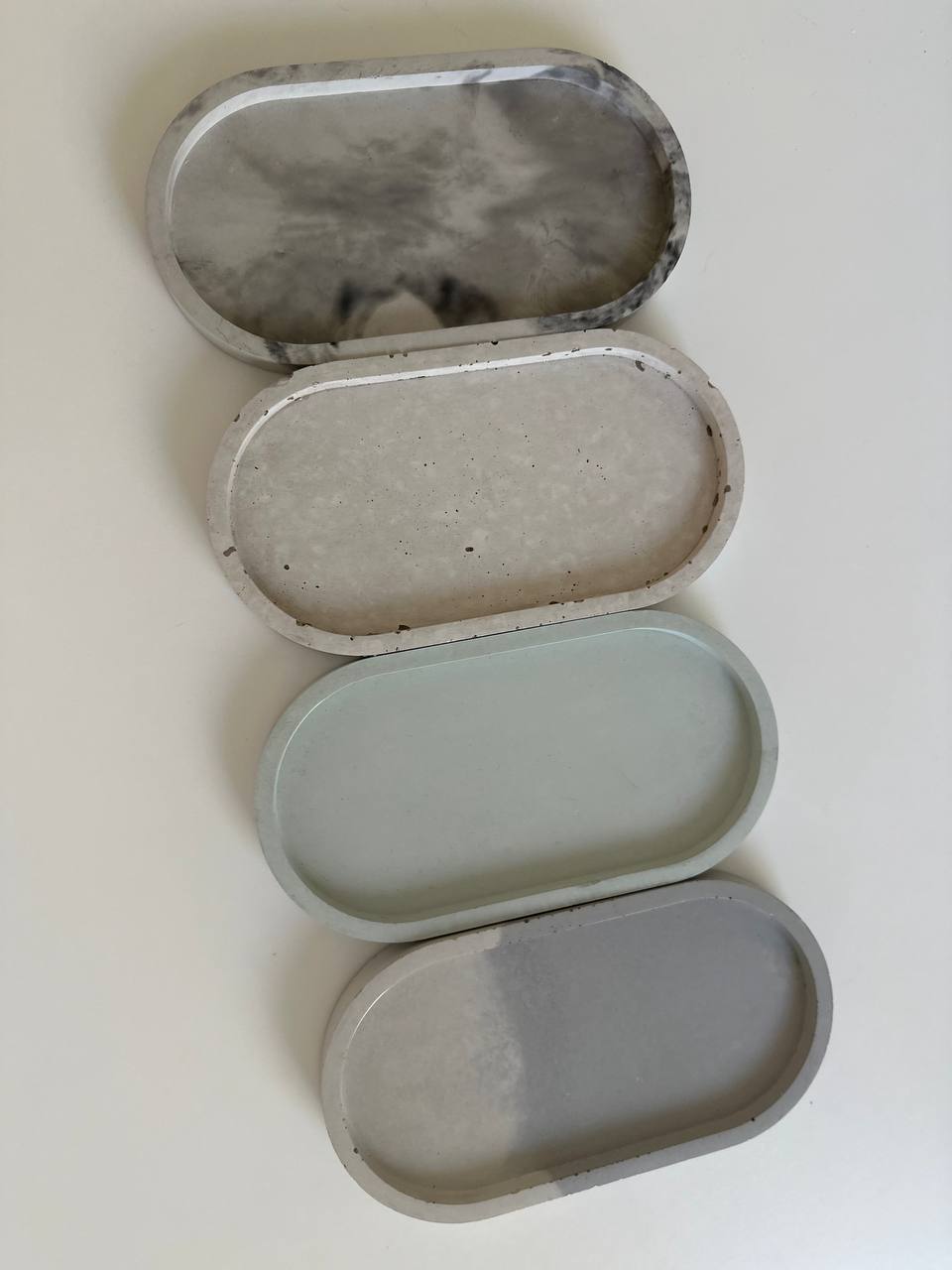 Concrete Organizer & Burning Tray for Incenses