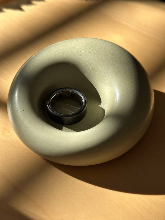 Handmade concrete jewerly holder, vanity organizer, modern minimalist design