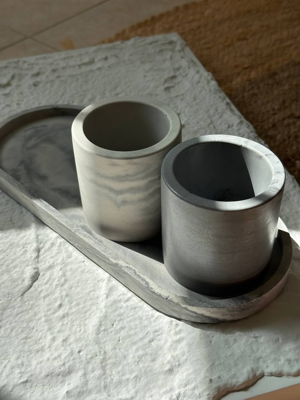 Concrete Jewelry & Vanity Organizer