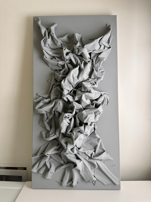 3D FABRIC TEXTURED ART: CHAOS AND CLARITY
