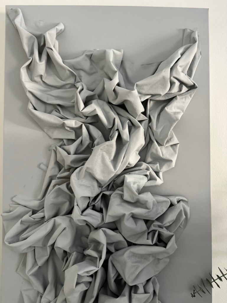 3D FABRIC TEXTURED ART: CHAOS AND CLARITY