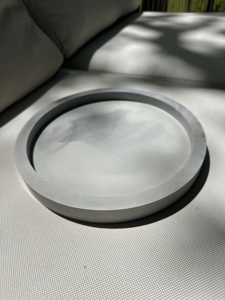 Decorative Concrete Jewelry Plate