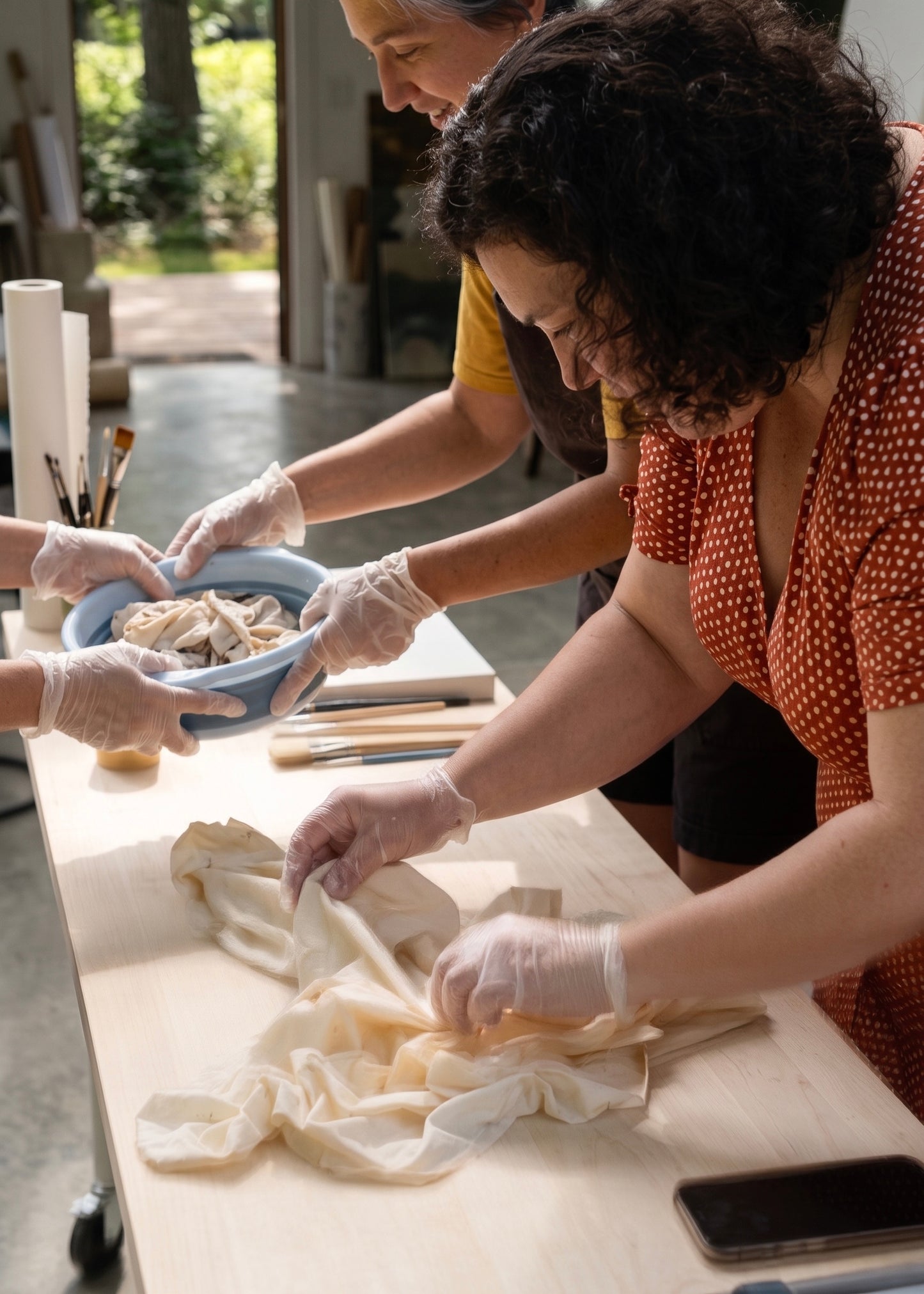 Fabric Fold Wall Art Workshop — Create Your Own Sculptural Artwork