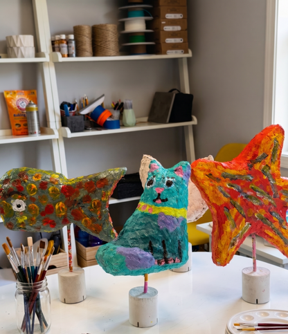 Papier-Mâché Sculpture Workshop for Kids