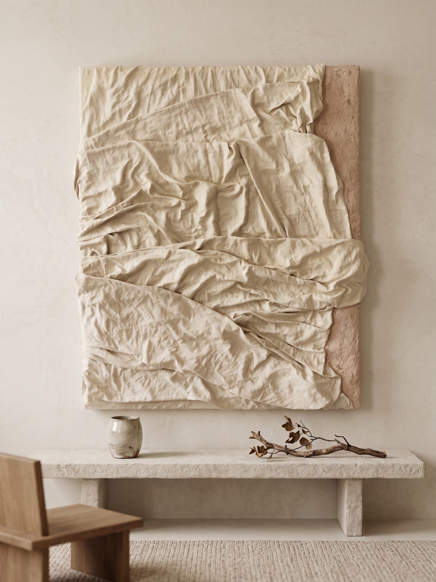Sculptural Wall Art, Organic Modern Statement Piece