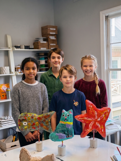 Papier-Mâché Sculpture Workshop for Kids