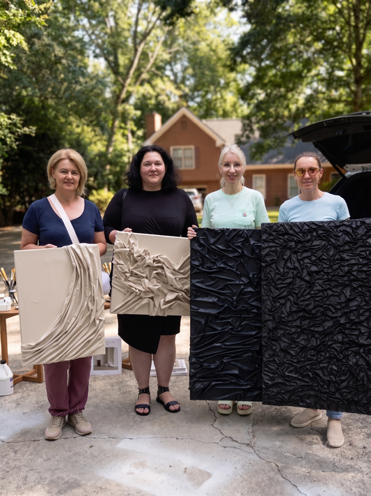 Fabric Fold Wall Art Workshop — Create Your Own Sculptural Artwork