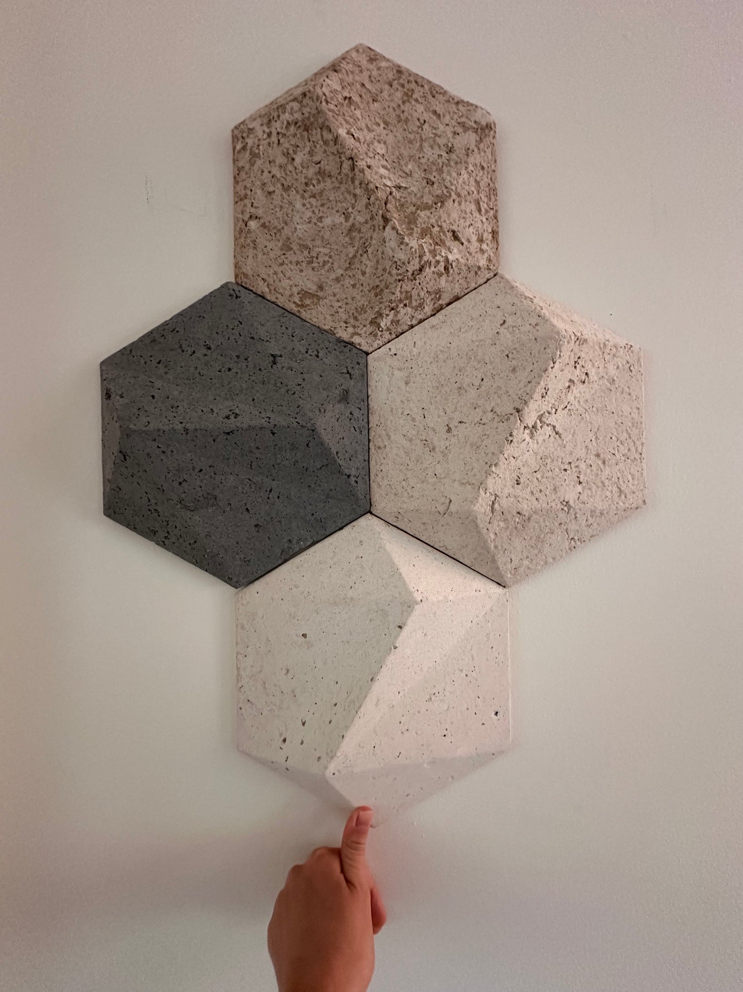 Textured Fabric Wall Art: 3D Abstract White Sculpture, Modern Home Decor