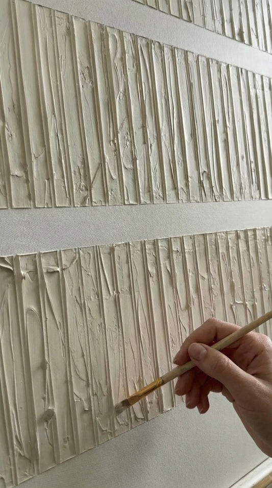 Textured Plaster Art Workshop : A Wabi-Sabi Art Experience