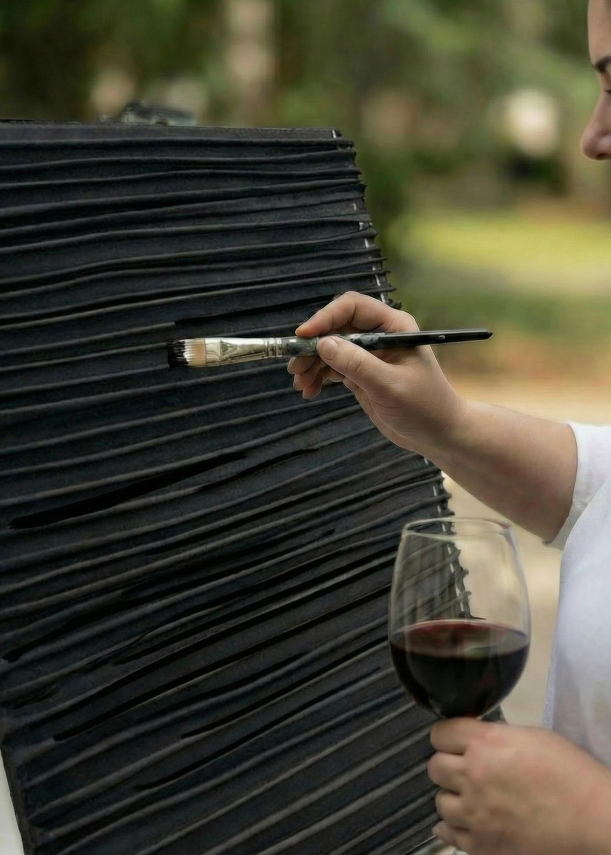 Fabric Lines Art Workshop - Create Your Own Modern Wall Art