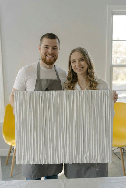 Lines Fabric Art Workshop - Create Your Own Modern Wall Art