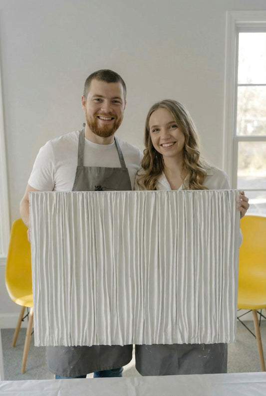 Lines Fabric Art Workshop - Create Your Own Modern Wall Art