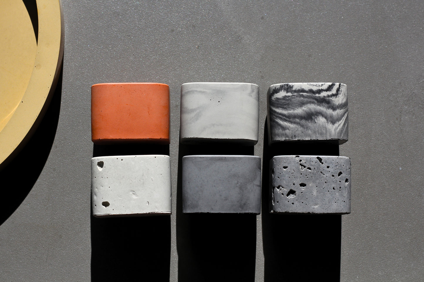 Concrete Toothbrush Holder Set