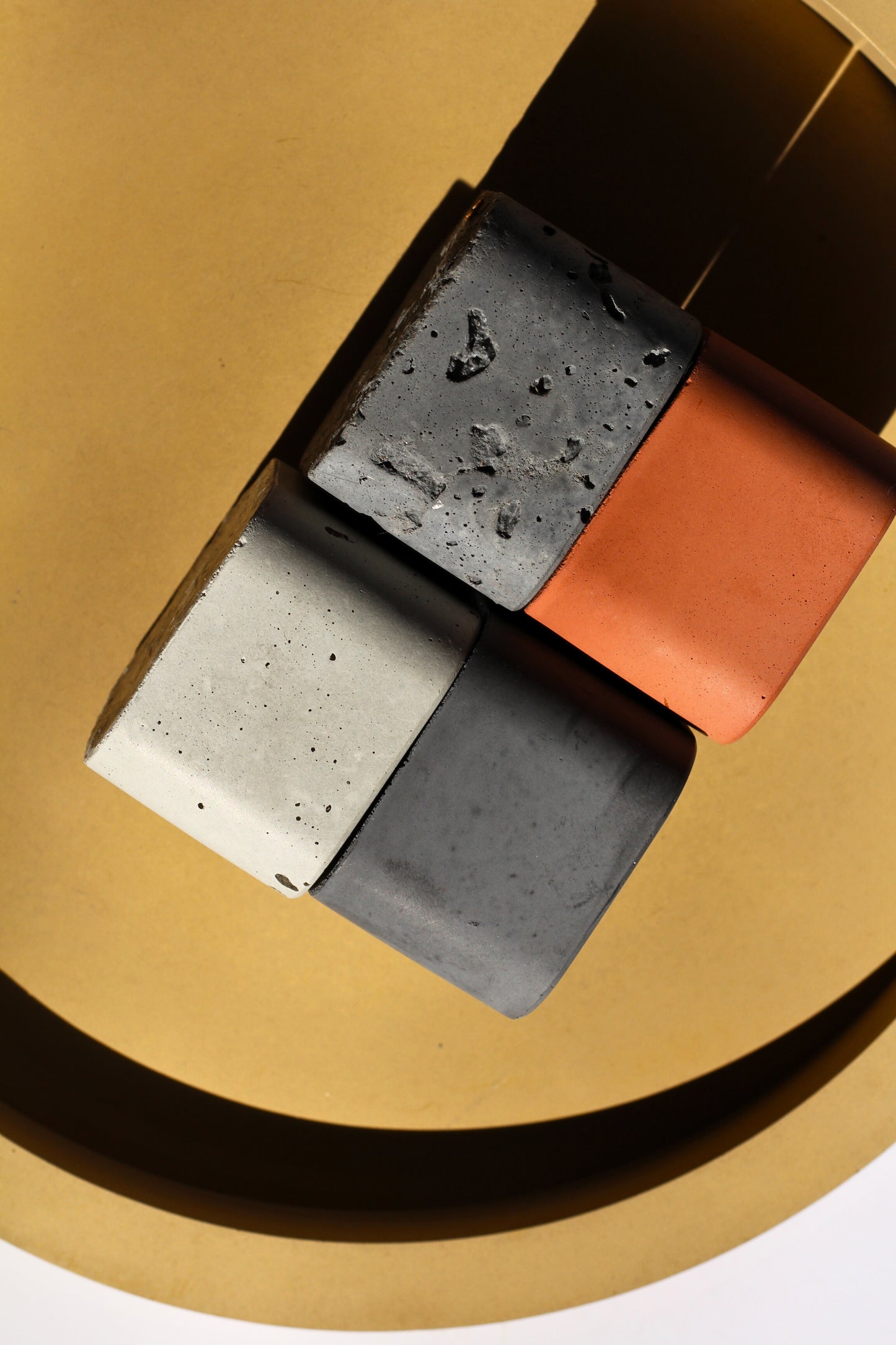 Concrete Toothbrush Holder Set