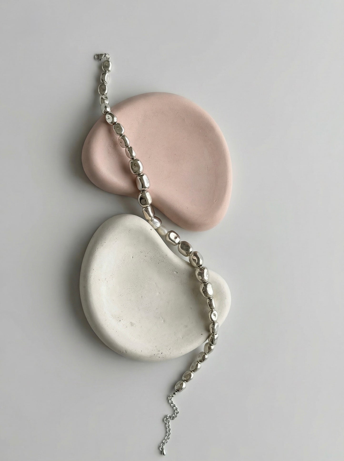 Handmade Concrete Trinket Tray: Scandinavian Jewelry Holder, Soap Dish