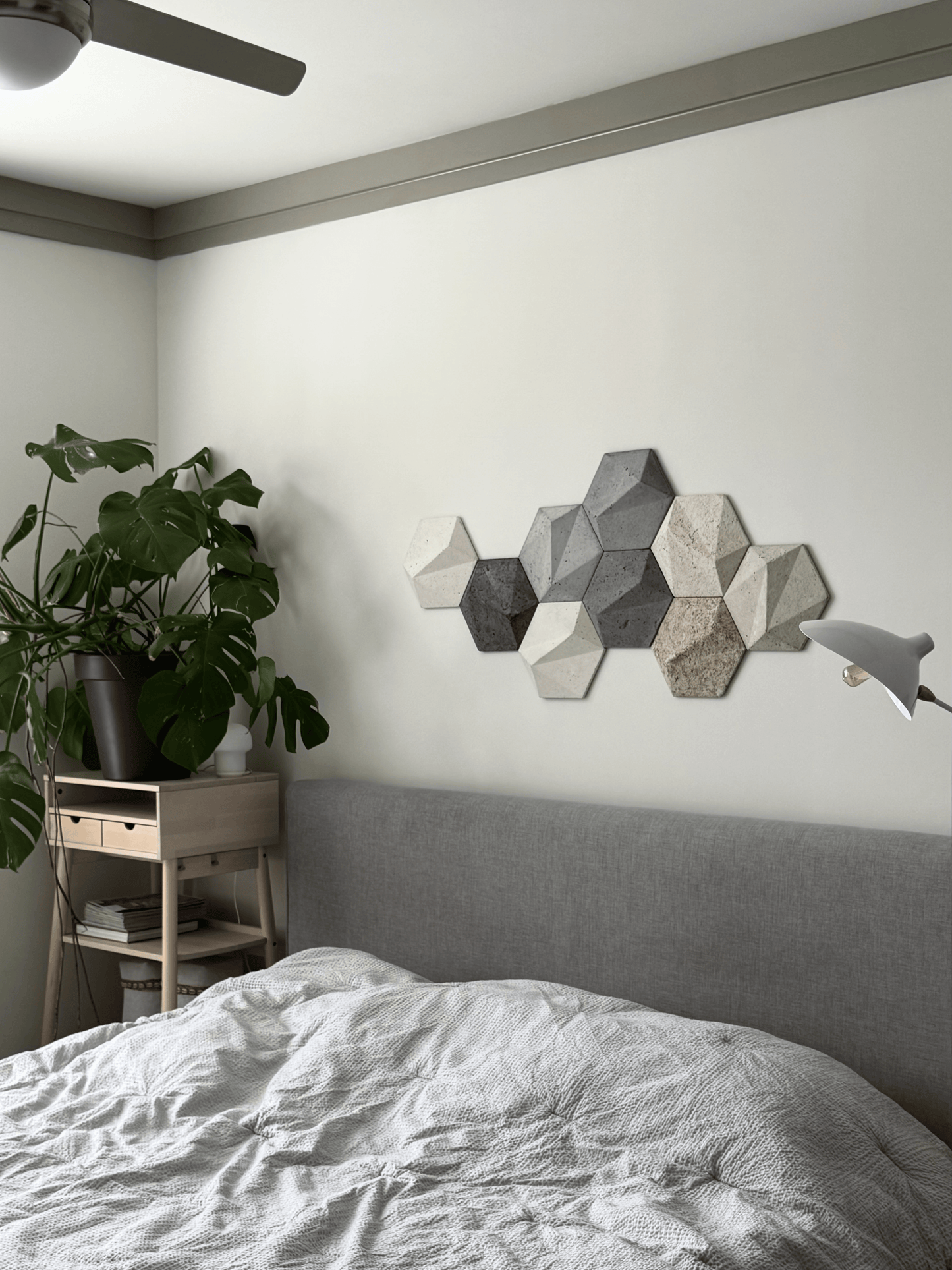 3D Wall Tiles, Handmade Wabi Sabi Wall Decor, Modular Gypsum Wall Panels, Organic Modern Wall Art, Textured Sculptural Wall Sculpture