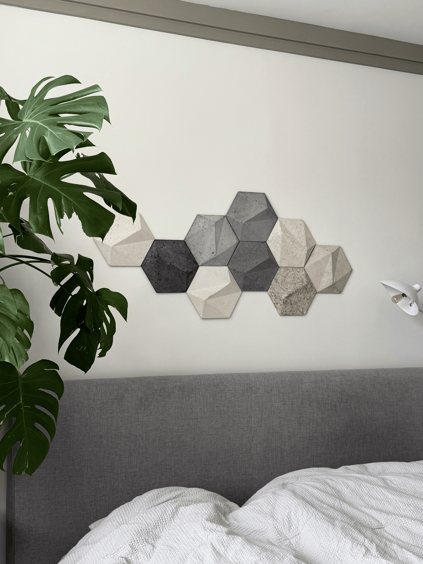 3D Wall Tiles, Handmade Wabi Sabi Wall Decor, Modular Gypsum Wall Panels, Organic Modern Wall Art, Textured Sculptural Wall Sculpture
