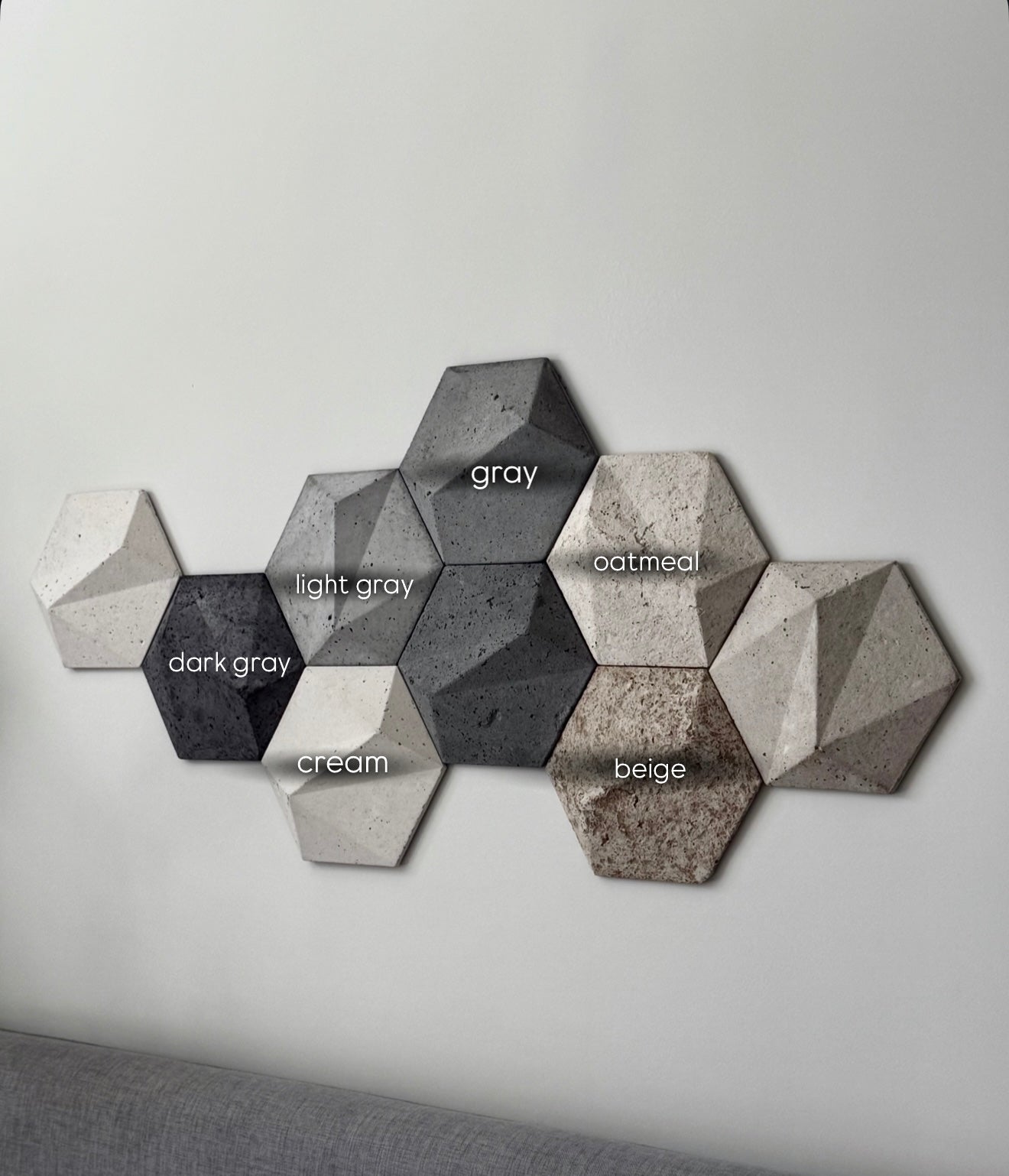 3D Wall Tiles, Handmade Wabi Sabi Wall Decor, Modular Gypsum Wall Panels, Organic Modern Wall Art, Textured Sculptural Wall Sculpture