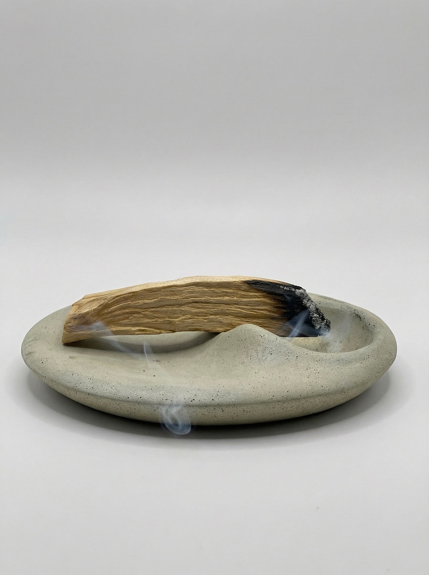Concrete Palo Santo & Incense Burner: Modern Meditation Decor