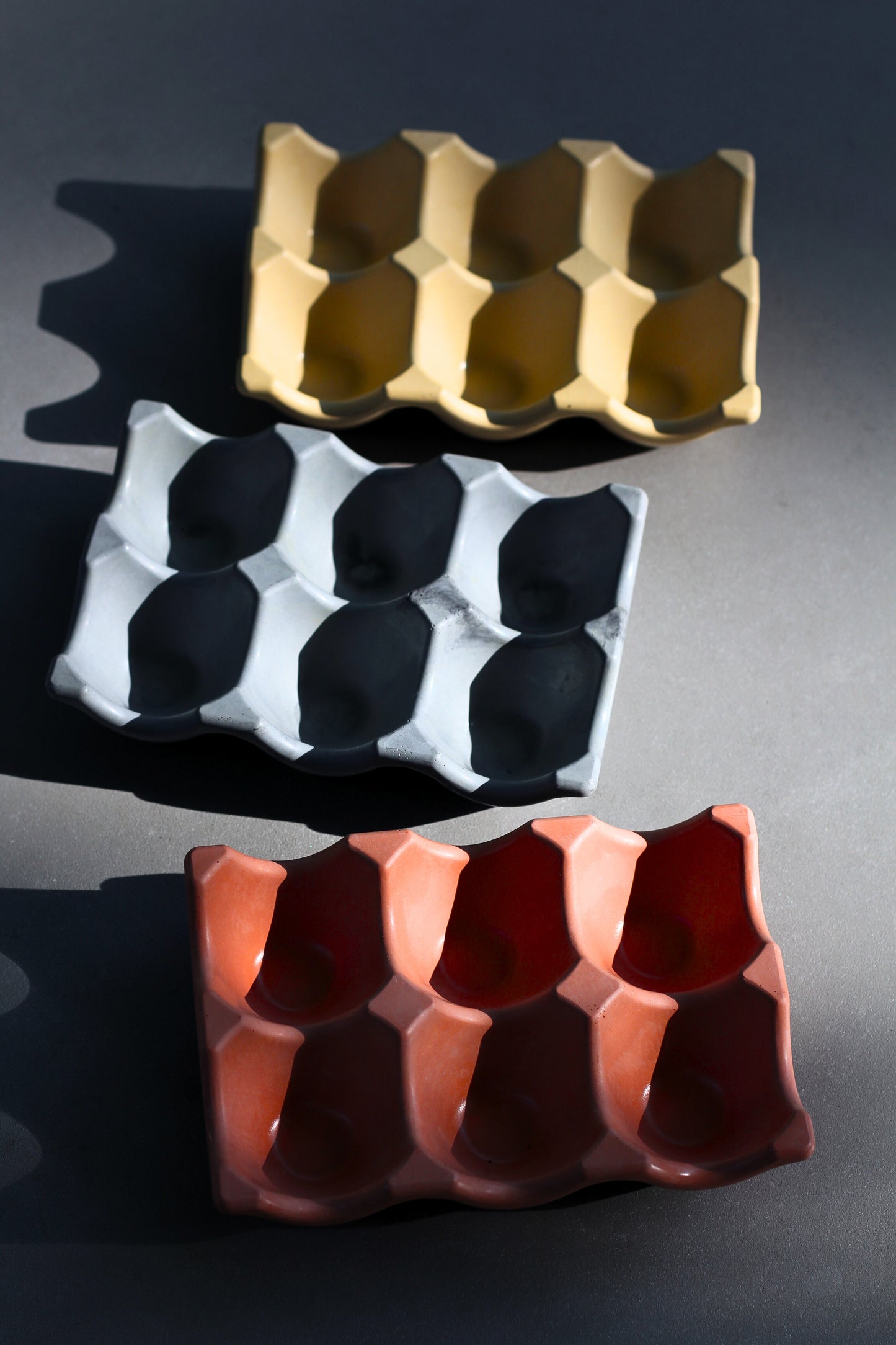 Concrete Egg Tray, Kitchen Organizer