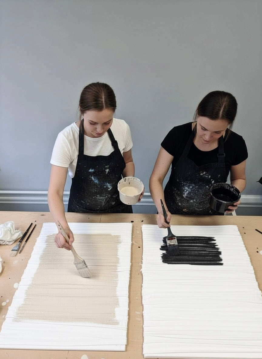 Lines Fabric Art Workshop - Create Your Own Modern Wall Art