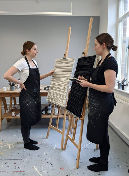 Lines Fabric Art Workshop - Create Your Own Modern Wall Art