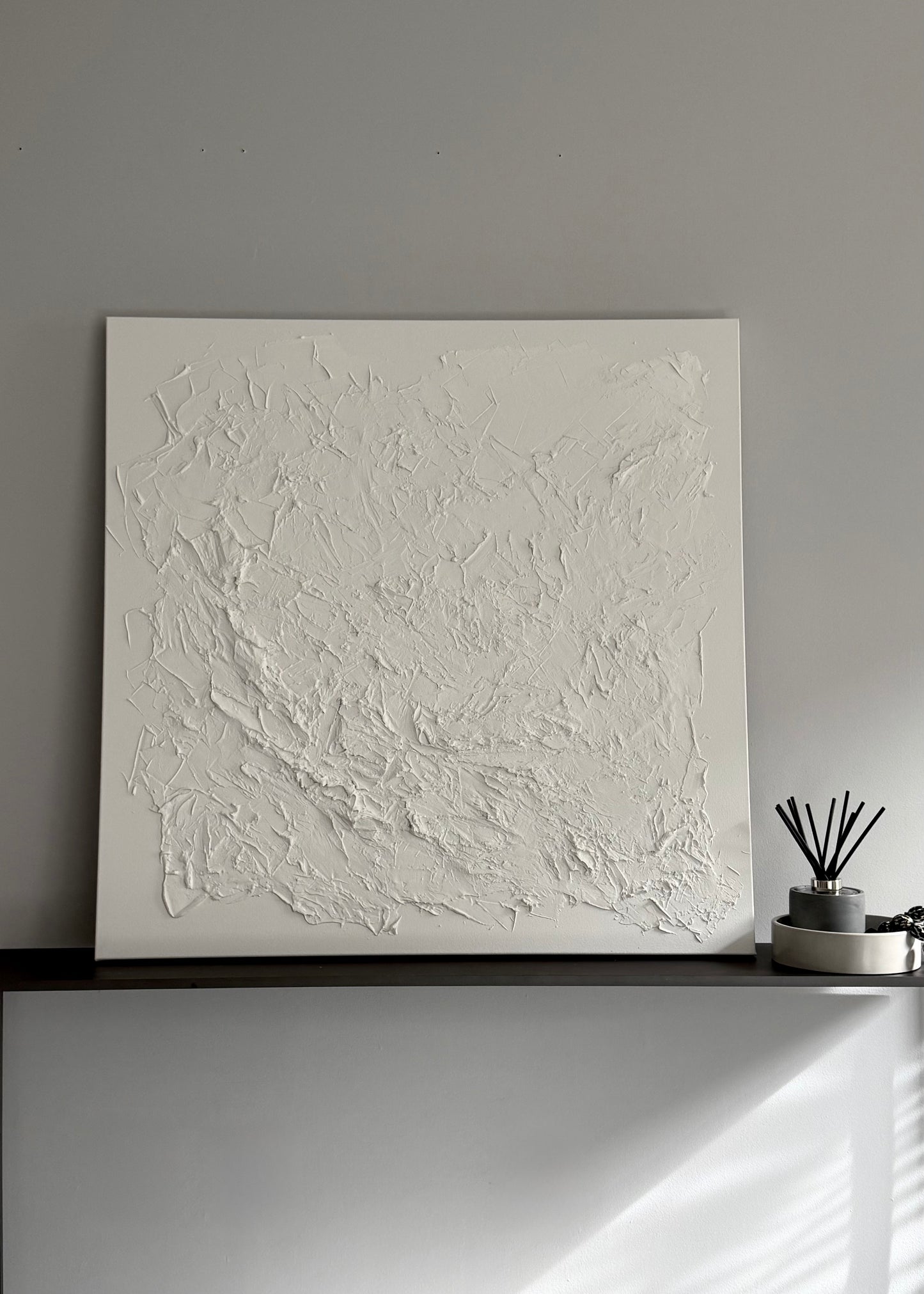 Minimalist Textured Abstract Painting
