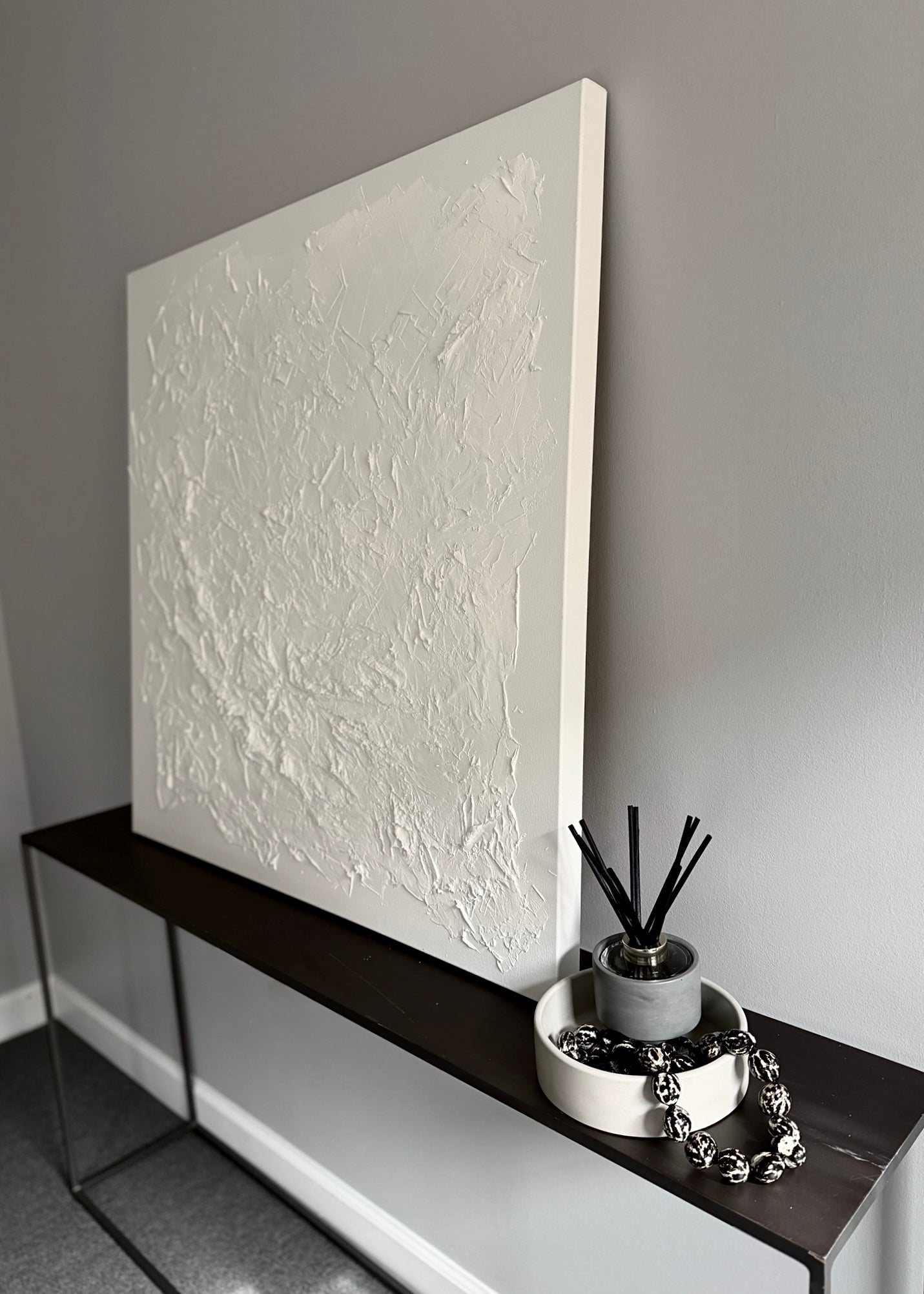 Minimalist Textured Abstract Painting