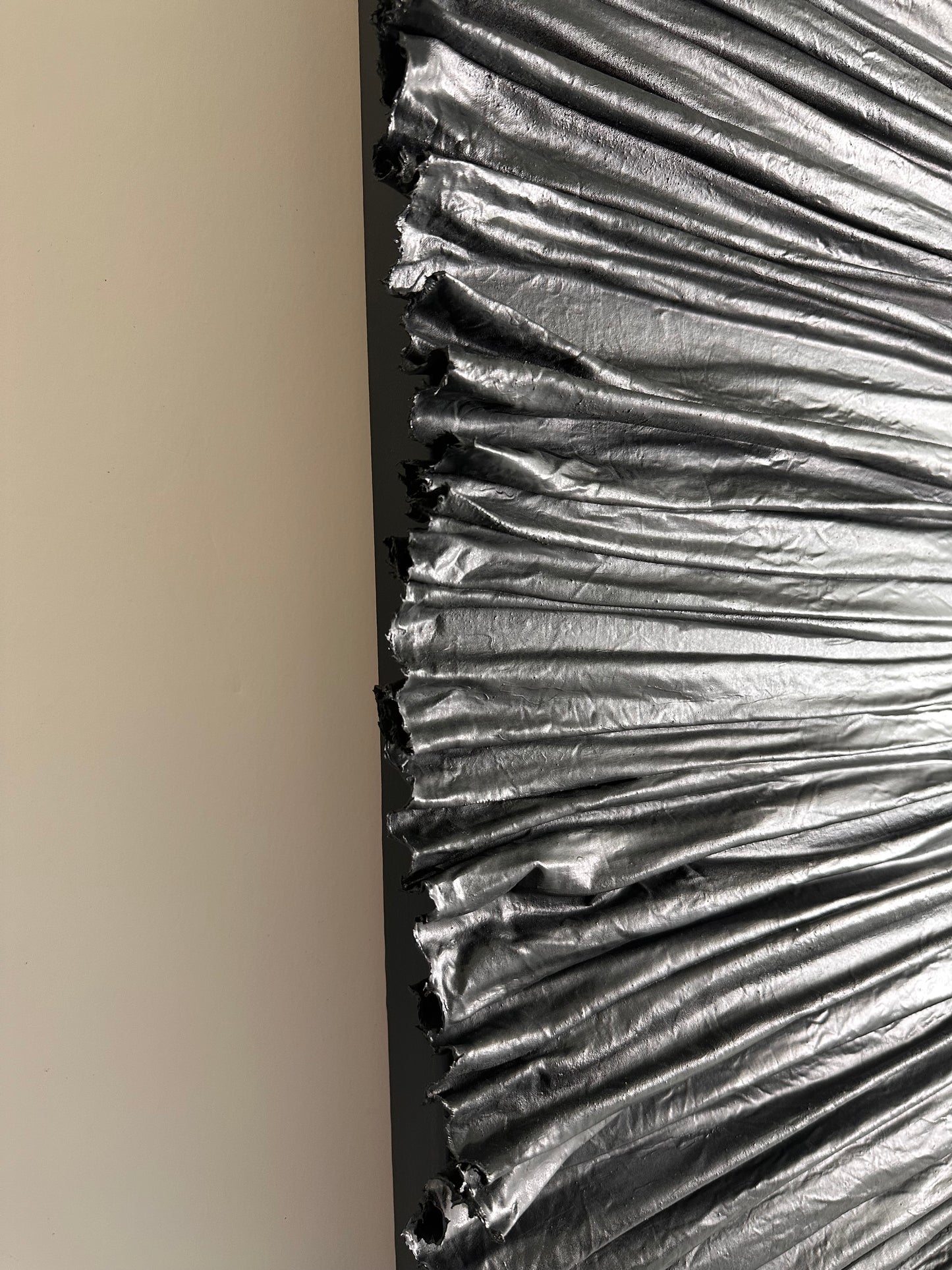3D Horizontal lines Minimalist Modern Fabric Home Wall Art