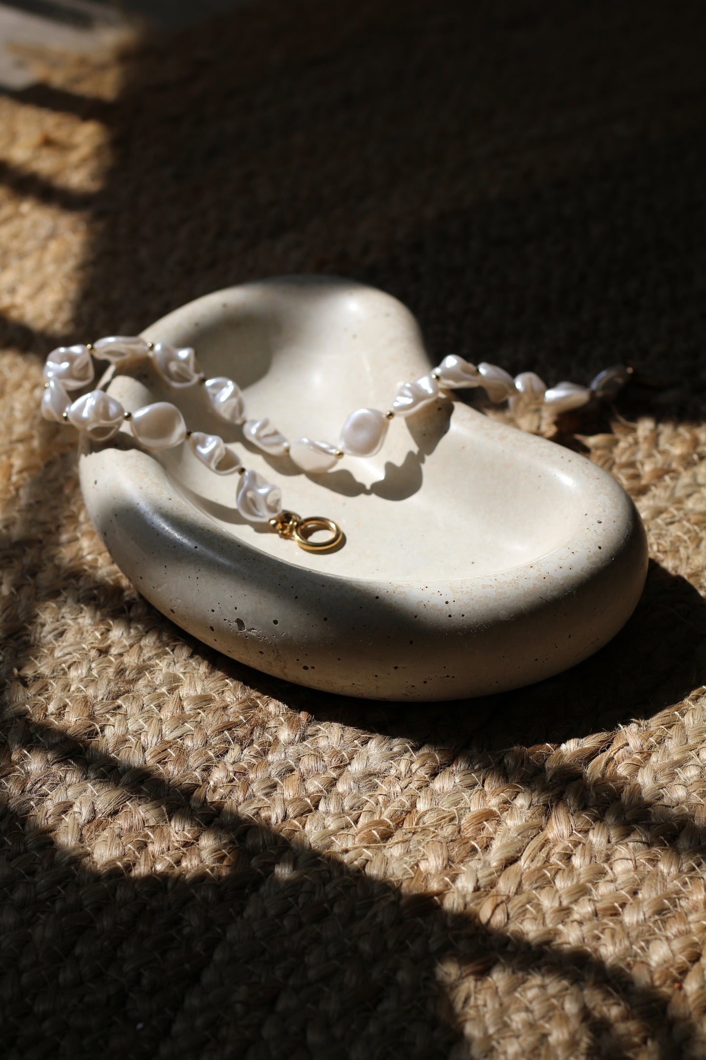 Concrete Jewelry Bathroom Organizer