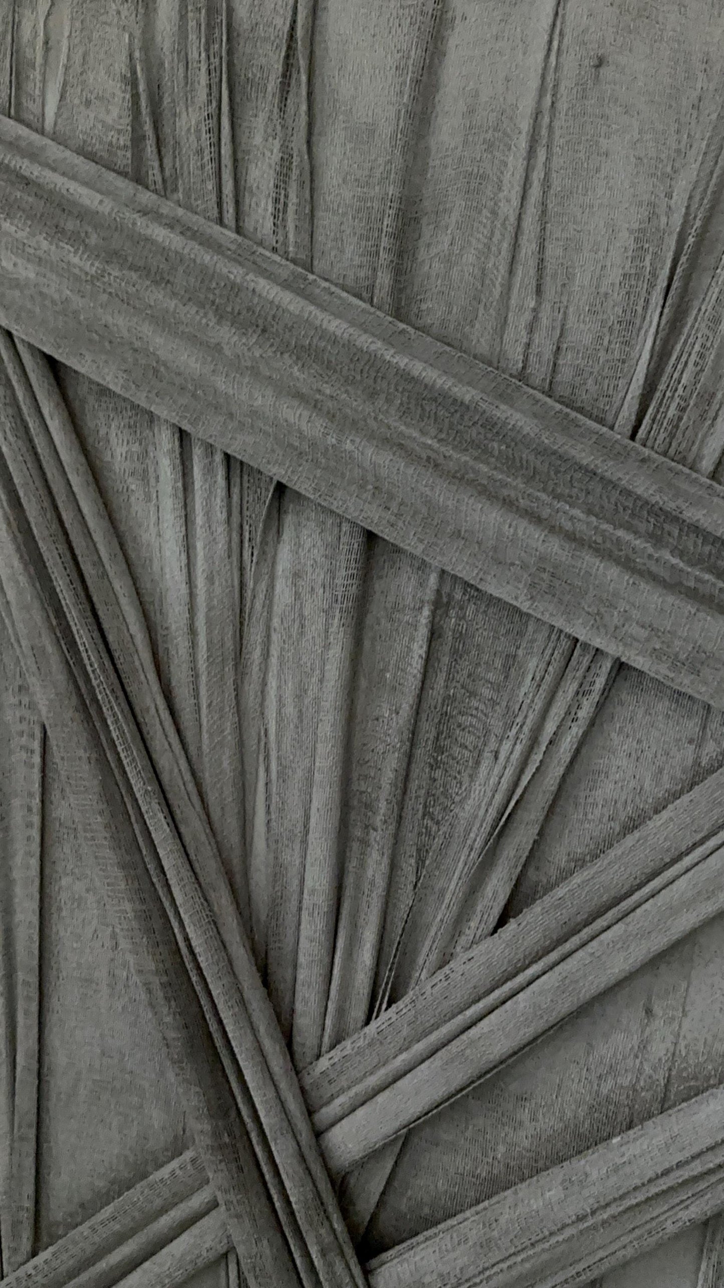Textured Fabric Wall Art: 3D Abstract Knots, Handmade Sculpture